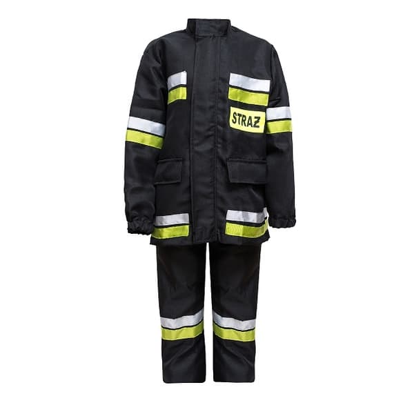 Brandmandräkt 2 delar 130/140 1 st