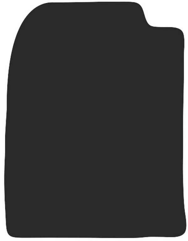 polyamid førermåtte til Ford Fusion hatchback 2002-2005 med gummibagside