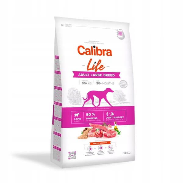 Calibra Life torrfoder för vuxna stora hundar 12 kg