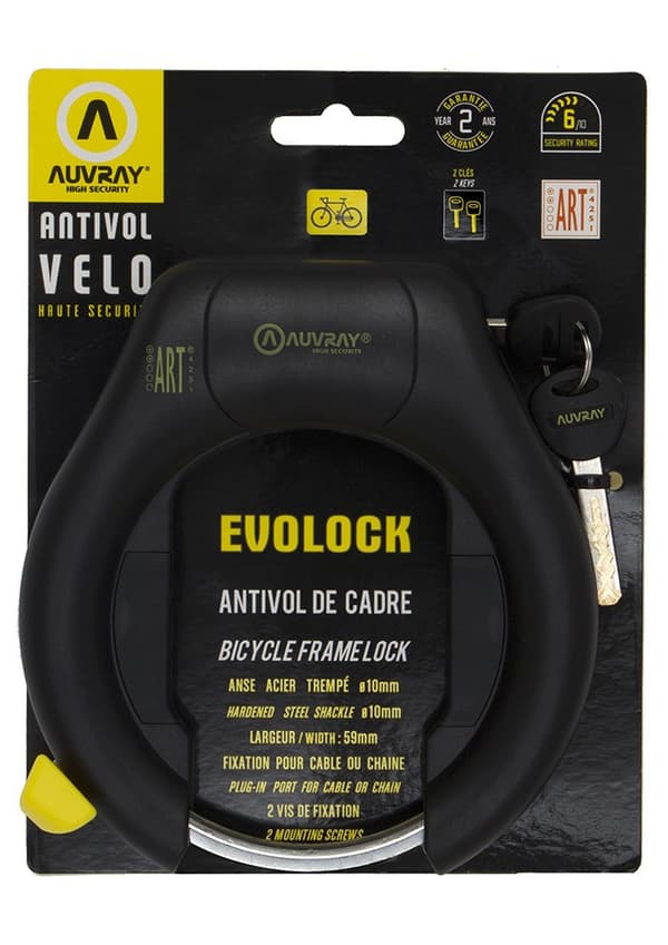 AUVRAY EVO baghjulslås (ART-klasse)