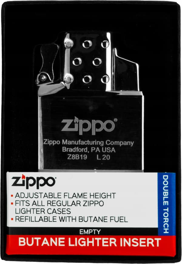 Zippo Insert 2 Jet Original Lighter Inkjet Insert Tilbehør 2006816