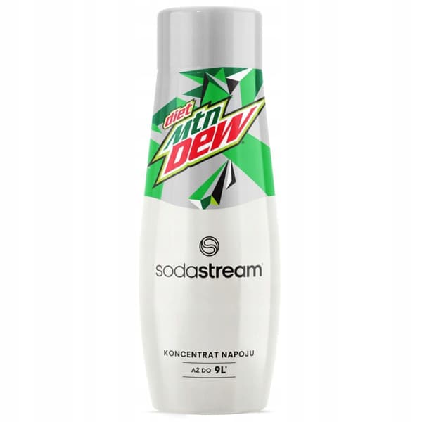 2x SodaStream Lipton iste Peach Zero sockerfri sirap + Mountain Dew