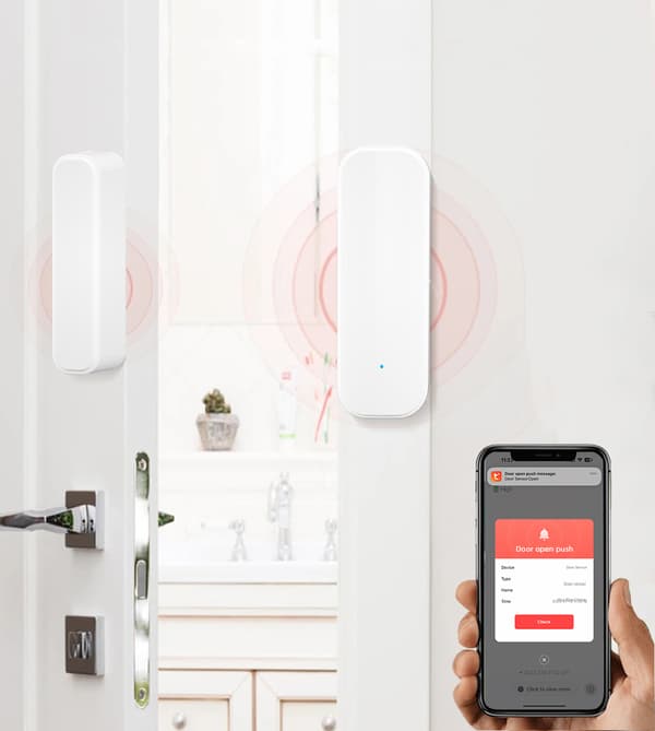 TUYA WiFi Dør/Vindue Åbnings-/Lukkesensor