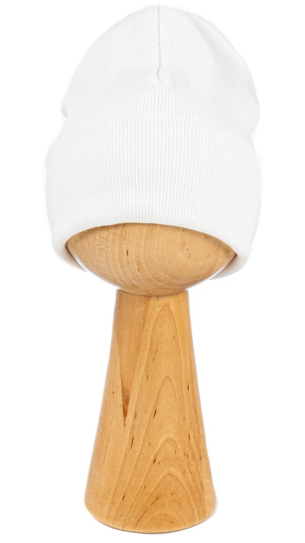 Stribet bomuldshat