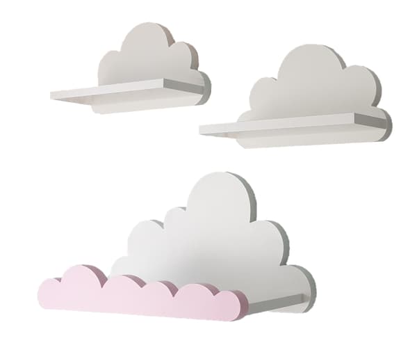 Cloud Shelves Sæt med 3 MINORCA - Premium