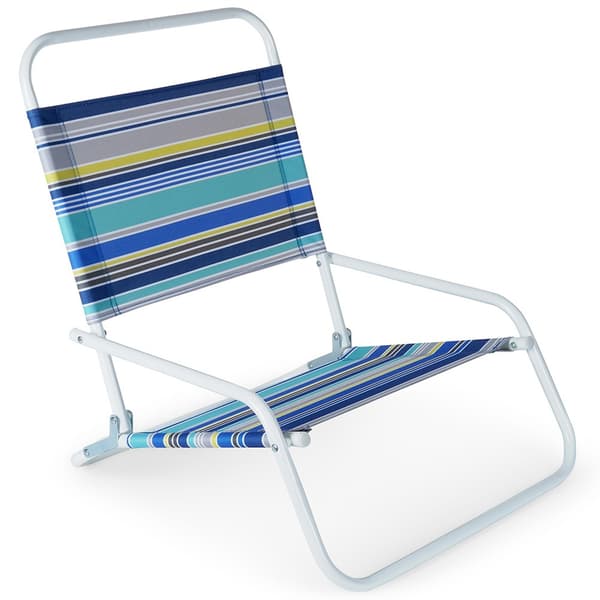Foldbar strandstol 2 stk.