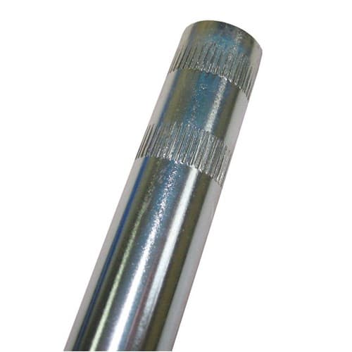 Stålsadelpind, 22,2 mm sadelpind, sølv