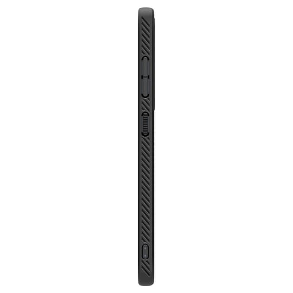 Spigen Liquid Air - Etui til Samsung Galaxy S25 (Mat Sort)