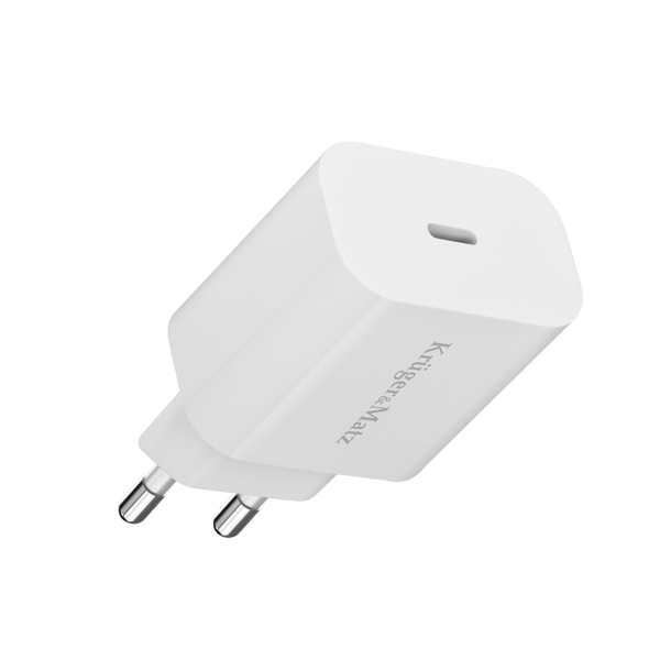 KrugerMatz USB-C PD QC 3.0 18W seinälaturi