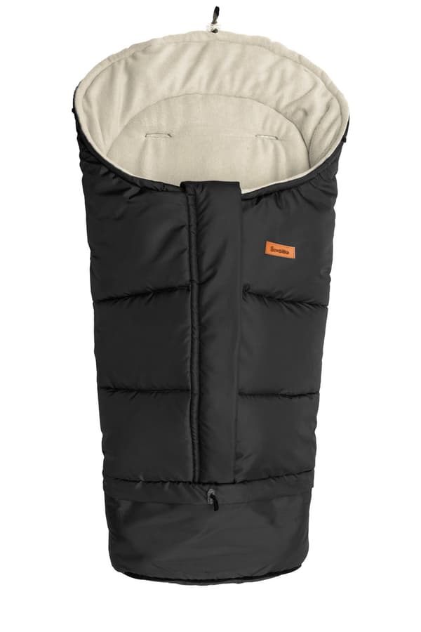 Kombinationssovsäck 3-i-1 polarsvart/beige