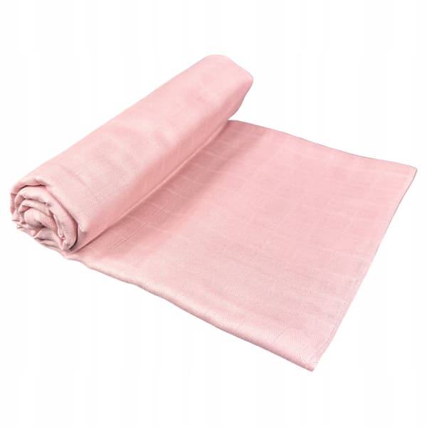 Stor muslinble PASSER 120×120 cm Bomuldsmuslinble