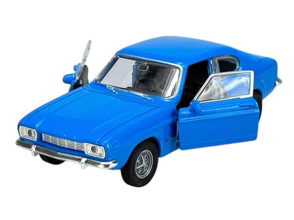 WELLY OLD TIMER 1969 FORD CAPRI BLÅ 1:34 43753