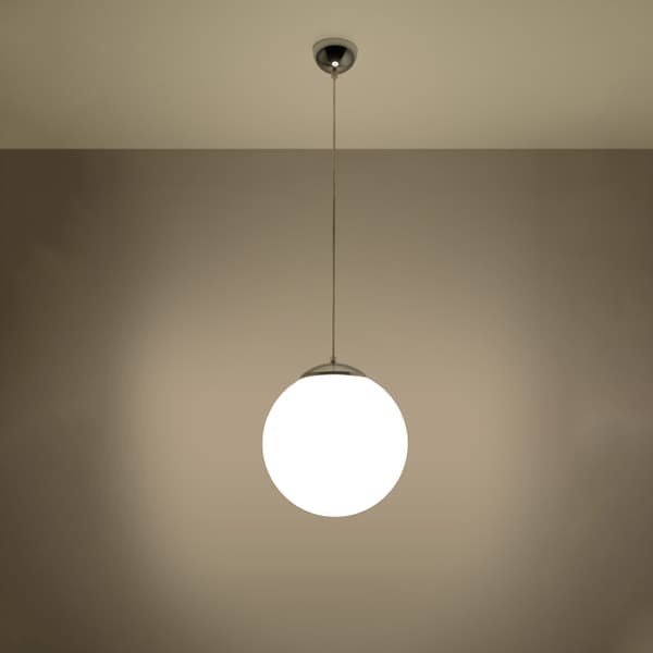 HÄNGLAMPA CALIX 1 E27 VIT LUMILO 02.204.64