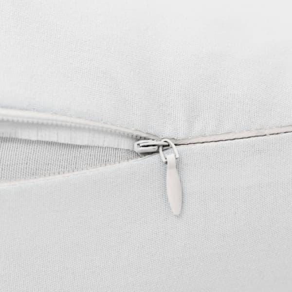 vidaXL J-formad graviditetskudde, 54x(36-43) cm, vit