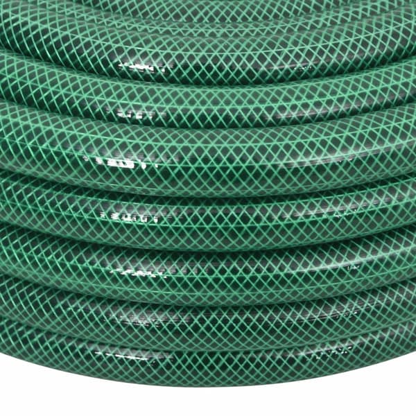 vidaXL Trädgårdsslang, Grön, 0,9", 20 m, PVC