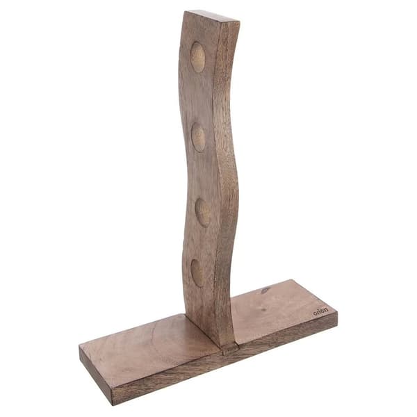 Trævinreol til 4 flasker MANGO 30,5x39,5 cm
