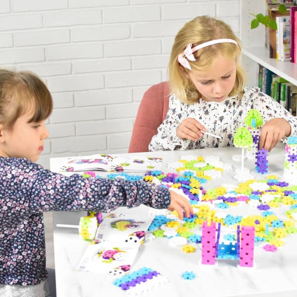 Meli Constructor Pink Rejseæske klodser 500 stk.