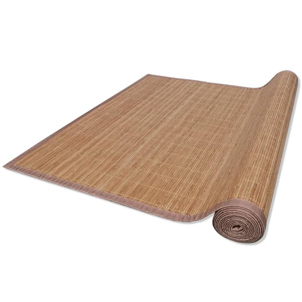 vidaXL Bambumatta, 80 x 300 cm, Rektangulär, Brun