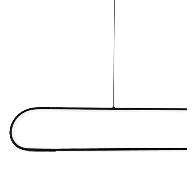 HÆNGELAMPE MED LED-STILLING SORT MILAGRO ML1046