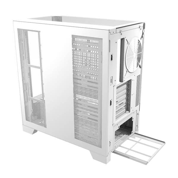 Darkflash DY450 Fläktlös datorlåda (Vit)