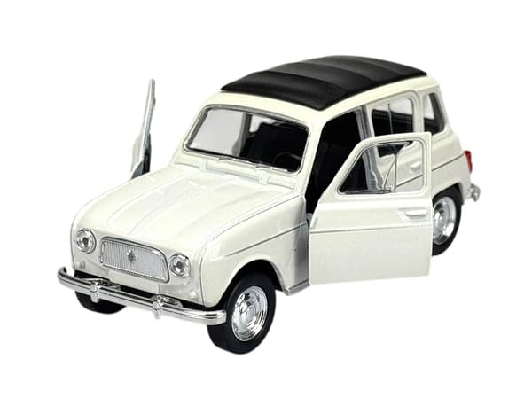 WELLY OLD TIMER RENAULT 4 HVID 1:34 43741