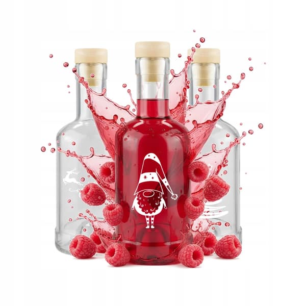 TADEK PRESENTFLASKA 250 ml LIKÖRJUICE JULTRYCK