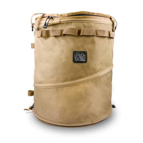 Offlander cylindrisk campingkorg khaki
