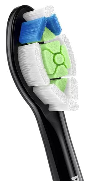 Børstehoveder til PHILIPS SONICARE Optimal White HX6064/88 4 stk. Sort