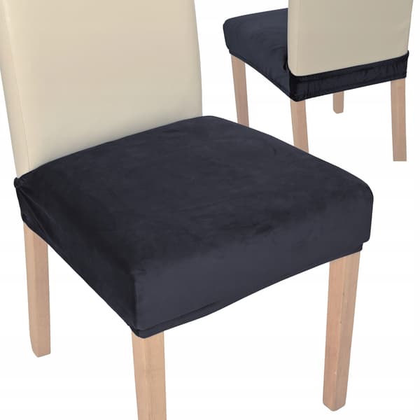Stolsätesöverdrag i hög velour TESS grafit