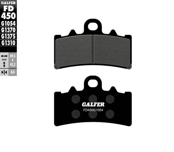 GALFER JARRUPALAT KH606 PUOLIMETALLISET