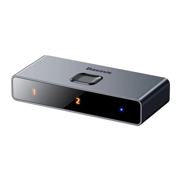 Baseus Matrix tovejs HDMI-splitter/kabel, 2x1/1x2, 4K