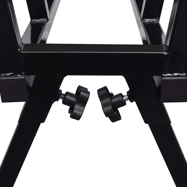 Träsågbock, svart, pulverlackerad