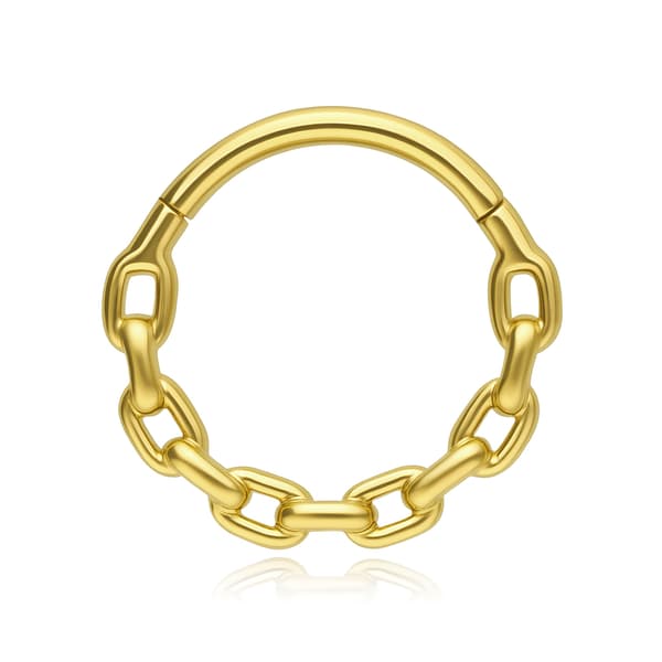 Kædeklikkerørering - guld - K-082 1.2/8