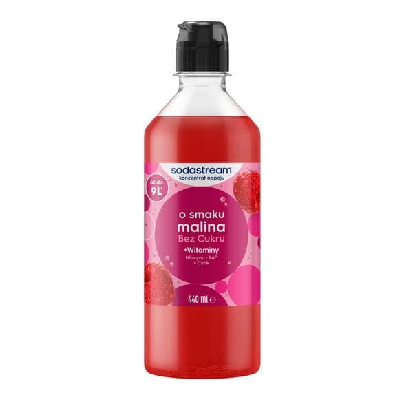 SODASTREAM Zero Sugar Vadelmasiirappi 440 ml