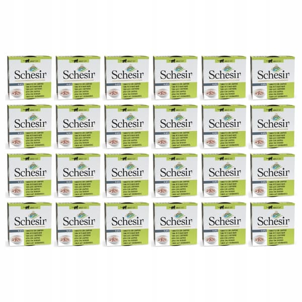 Schesir Oceanic Adult vådfoder til katte 24 x 85 g tun