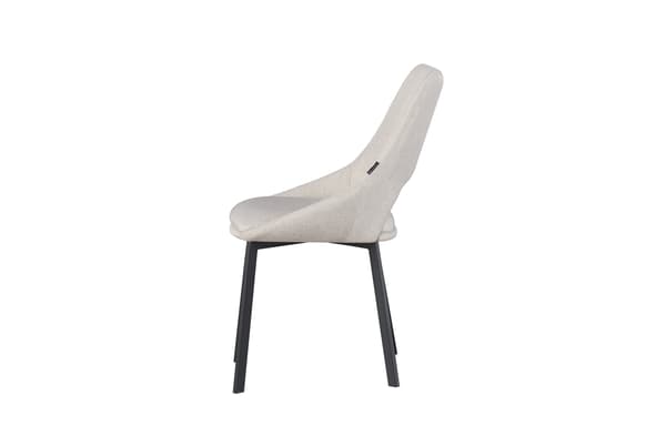 LUMO polstret lænestol, beige stof