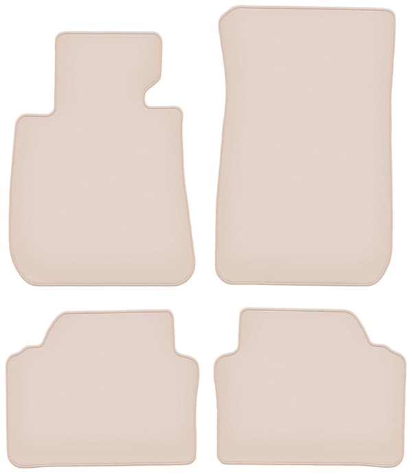 måtter PREMIUM beige til BMW 3 E90 sedan 2004-2011