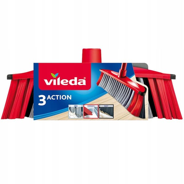 Vileda Borste 3Action utan skaft