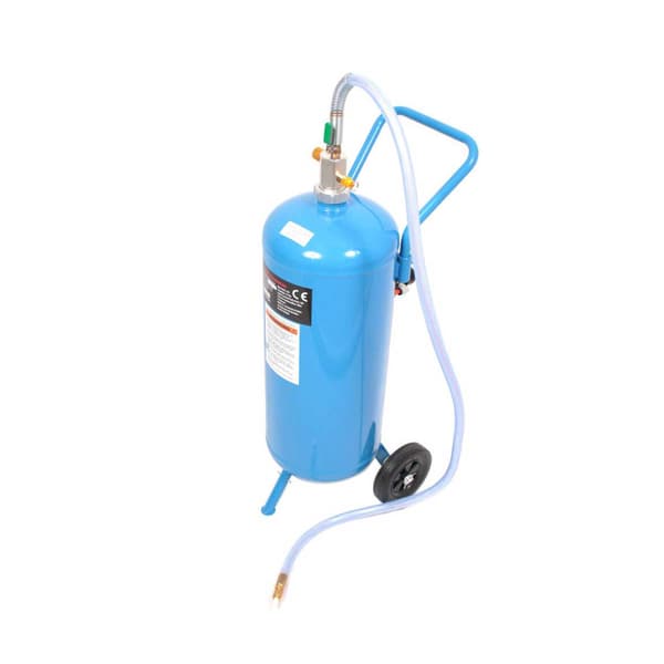 Sandblästrare med sodablästringstank 25 liter