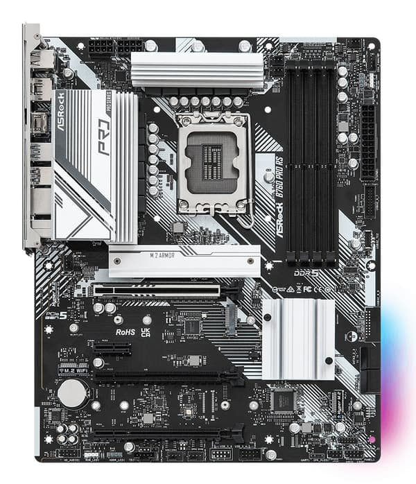 Asrock B760 PRO RS bundkort