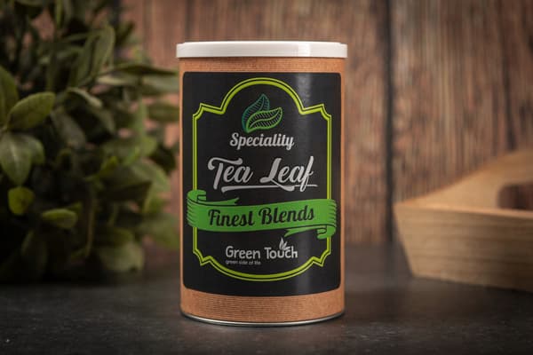 Green Touch Tea Sett 10 x Blommande te burk