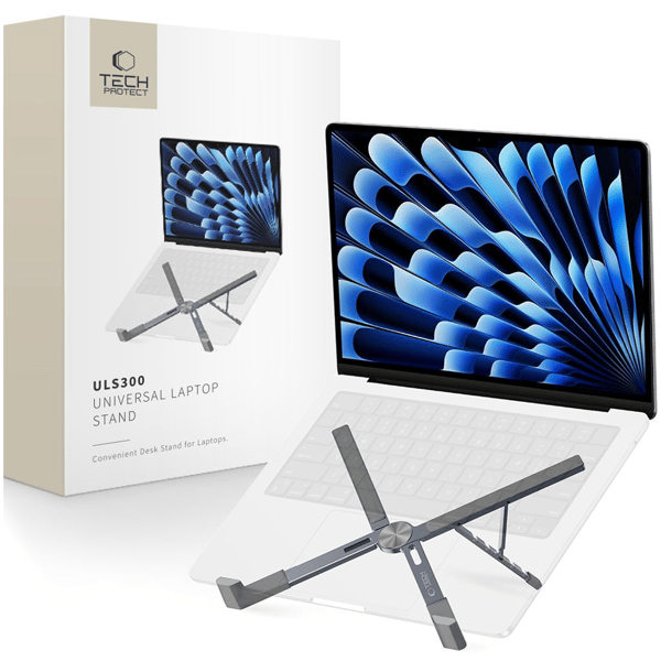 TECH-PROTECT ULS300 UNIVERSAL LAPTOP-STAND, GRÅ