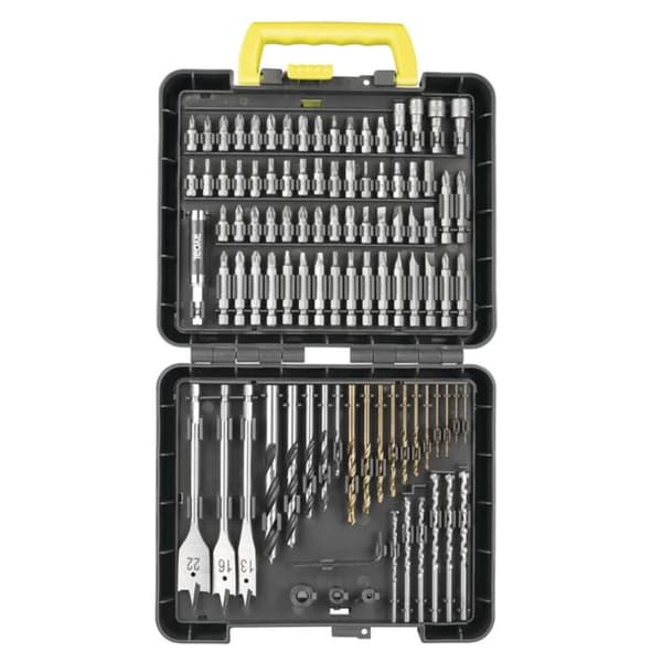 115843 RYOBI Borer og bits sæt 95 stk.