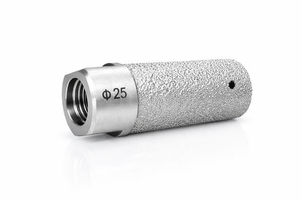 Fingerfræser diamantskive 25mm til grès keramiske fliser M14 titan