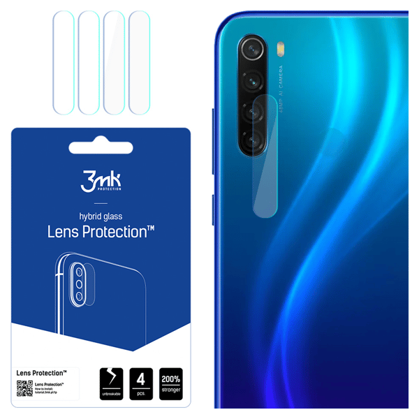 Xiaomi Redmi Note 8 2021 - 3mk Linsskydd