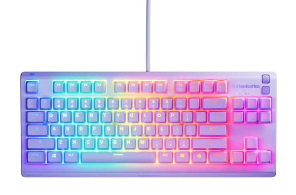 Klaviatuur STEELSERIES Apex 3 TKL Lila