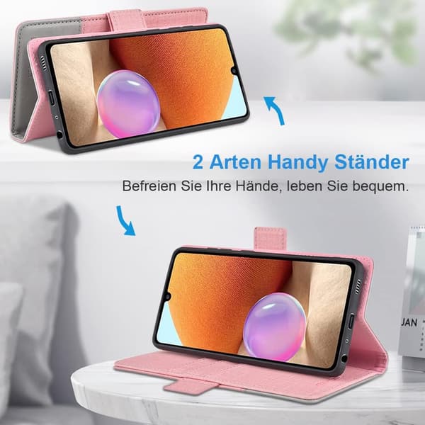 ETUI TIL SAMSUNG GALAXY A32 5G PINKETÆLLE
