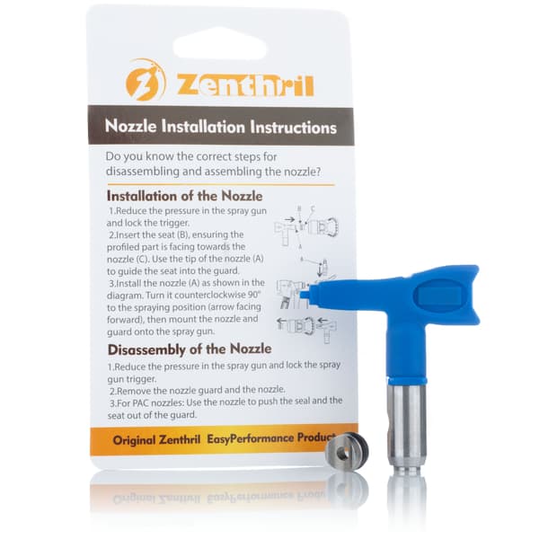 Zenthril SoftFlow lavtryksmalingsdyse, model 518