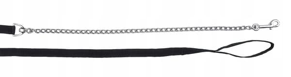 Elegant, solidt lenet til heste, sort, 250 cm, Covalliero