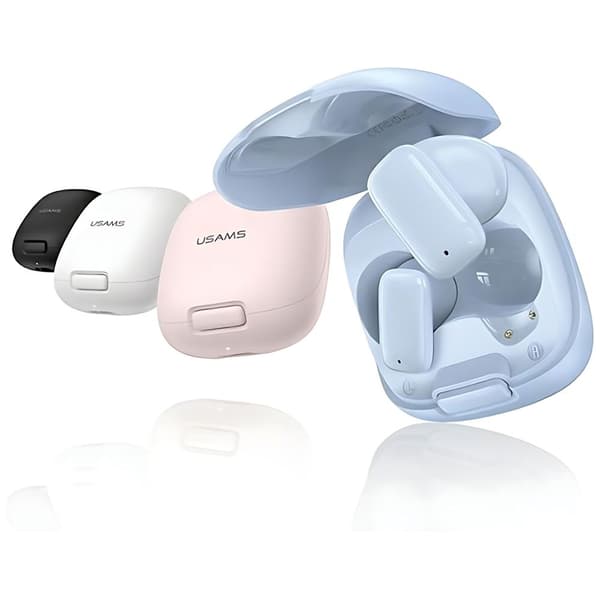 USAMS Bluetooth 5.3 TWSID-serien trådløse hovedtelefoner sorte BHUID01 (ID25)